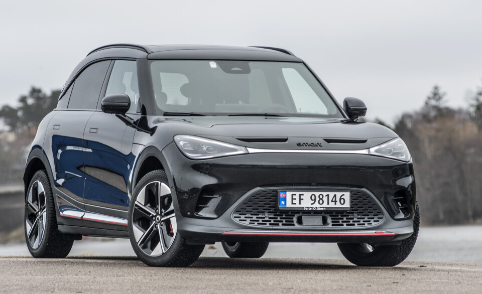 Smart #1 kom høsten 2023. Brabus-varianten prisdumpes nå 115 000 kroner.
