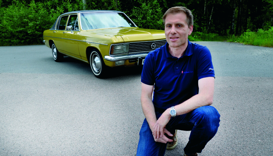 Ole Christians lidenskap for Opel: Historien om en 1973 Opel Admiral.