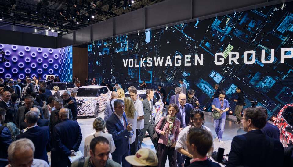 Mye interesse for de nye produktene fra Volkswagen gruppen.