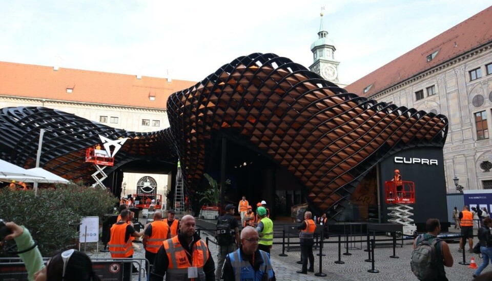 Her skal kule Cupra vise seg frem.