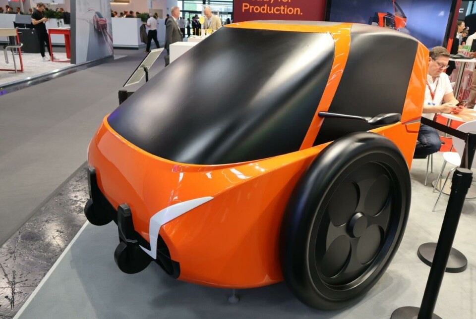 Trenger en Segway-kompakt bil virkelig så store hjul? Nei. Og dette er noe helt annet.