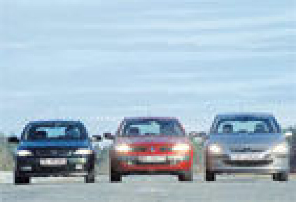 Renault Mégane – Peugeot 307 – Opel Astra