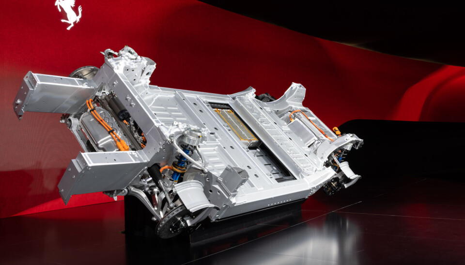 Elettrica får den største aluminiumkomponenten noensinne, fra Ferrari.