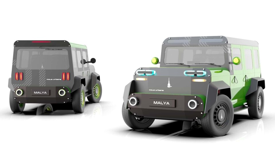 Mole Urbanas nye elektriske M1-bil, inspirert av den japanske kei-klassen, med plass til fem og et generøst bagasjerom. Perfekt for bykjøring i Europa.