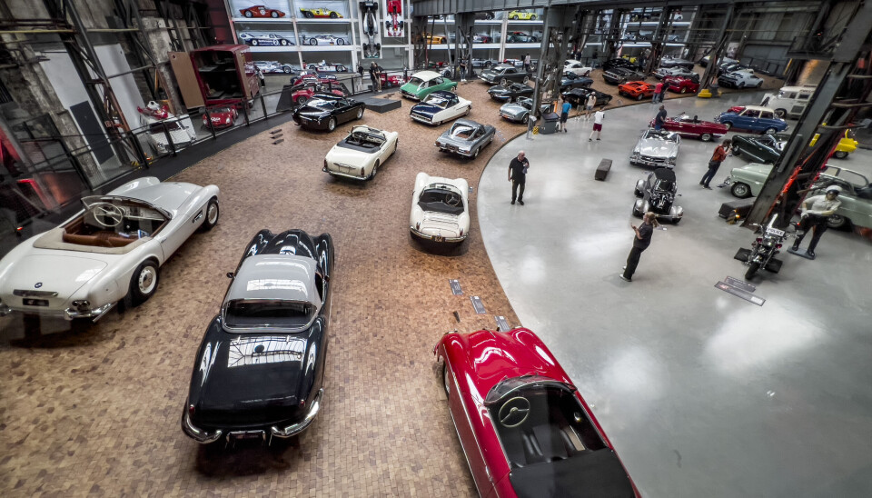 Samlingen slik den framstår i hovedhallen.