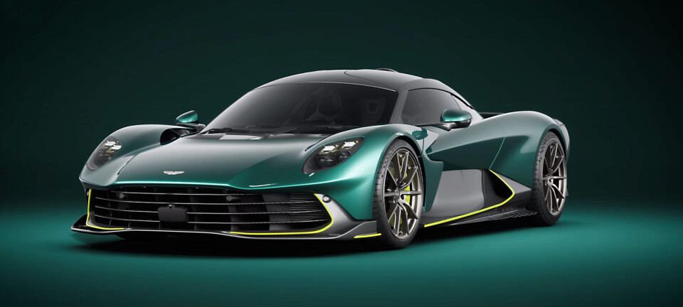 Aston Martin Valhalla til Oslo Motor Show