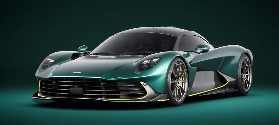Aston Martin Valhalla til Oslo Motor Show