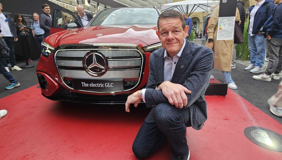 Trenger flere selgere? Mercedes-Benz-sjefen Thorbjørn Myrhaug gleder seg til å selge GLC.
