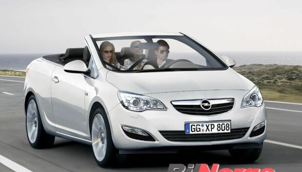 Opel Astra Twin TopIllustrasjon: Carparazzi©