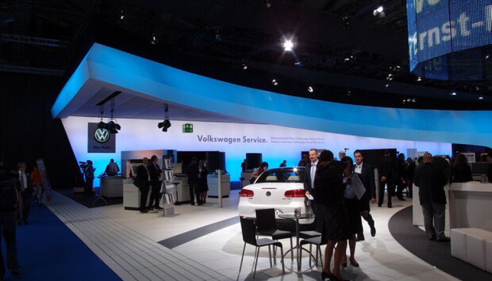 Automechanika 2012VWs store ettermarkedsstand Automechanika 2012VWs store ettermarkedsstand