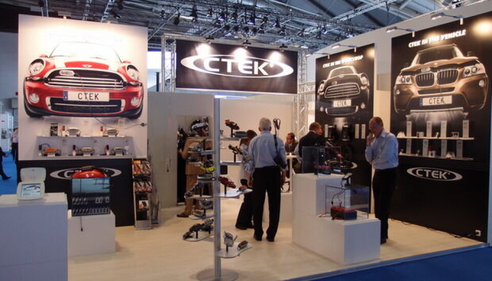 Automechanika 2012Ctek på plass Automechanika 2012Ctek på plass