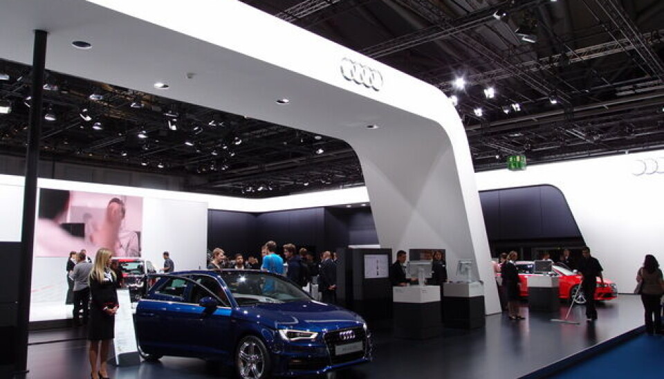Automechanika 2012Ren og stilig Audi-stand Automechanika 2012Ren og stilig Audi-stand