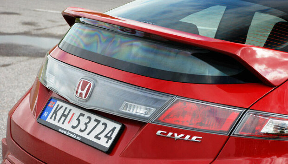 Honda Civic TypeRFoto: Trygve Bæra