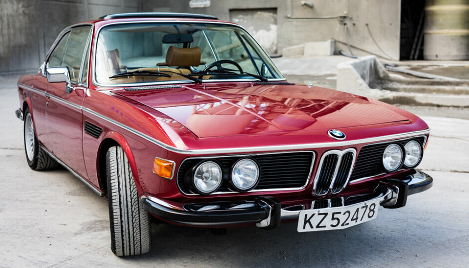 Kenneth Fredriksens lekre BMW kan du se på Classic Car Show på Hellerudsletta til helgen.(Foto: Robert Linevskijs)