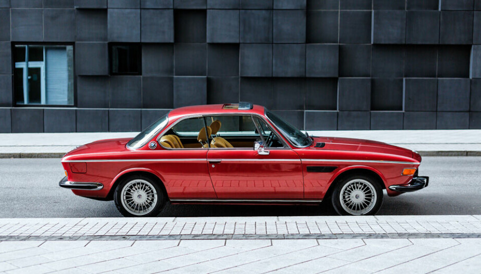 Kenneth Fredriksens lekre BMW kan du se på Classic Car Show på Hellerudsletta til helgen. (Foto: Robert Linevskijs)
