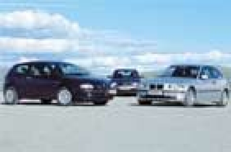 Alfa 147 1.6 – Audi A3 1.6 – BMW 316ti