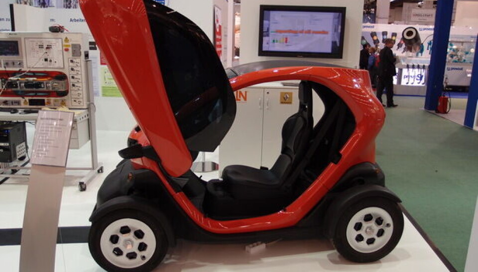 Automechanika 2012Elbilen Renault Twizy Automechanika 2012Elbilen Renault Twizy