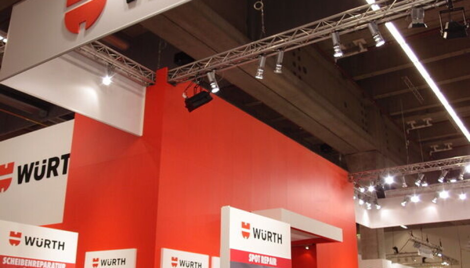 Automechanika 2012Würth var som vanlig godt synlig Automechanika 2012Würth var som vanlig godt synlig