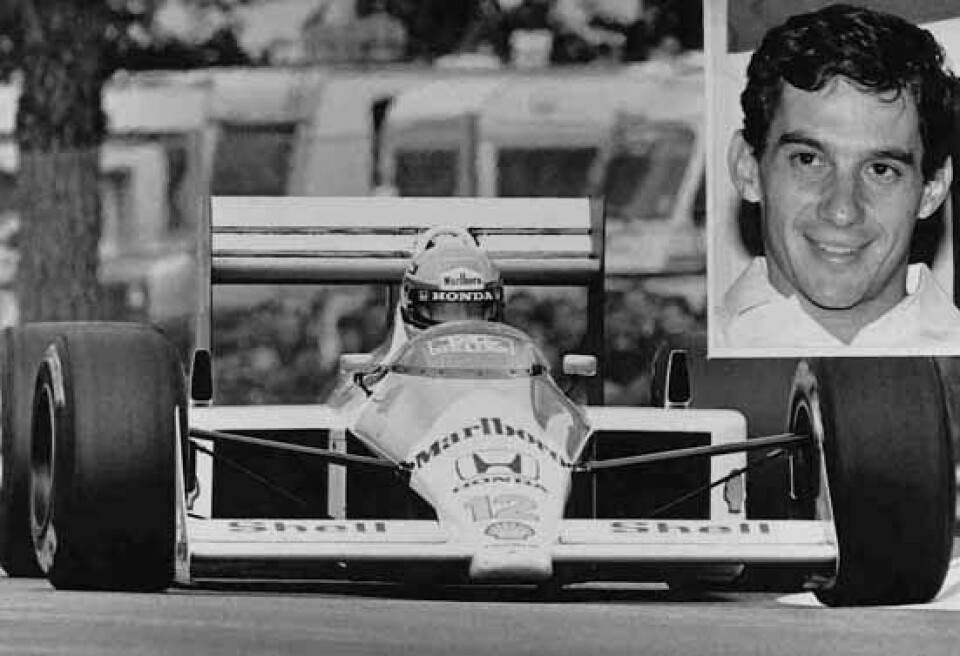 Ayrton Senna i McLaren MP4/4