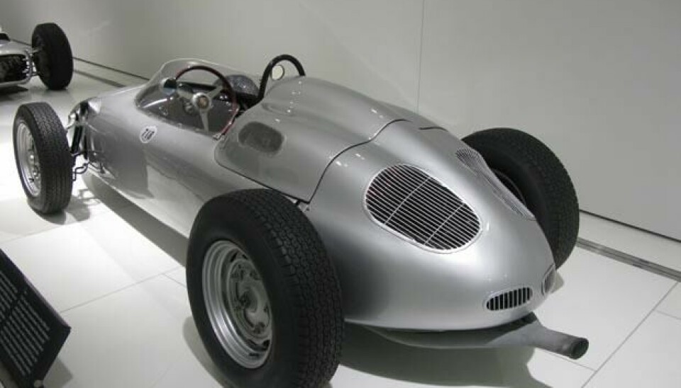 Porsche MuseumSelv om Porsche har levert motorer til en rekke seirende Formel 1 biler, er dette den eneste F1-bilen de har seiret med. En gang, med Dan Gurney bak rattet. Foto: Jon Winding-Sørensen