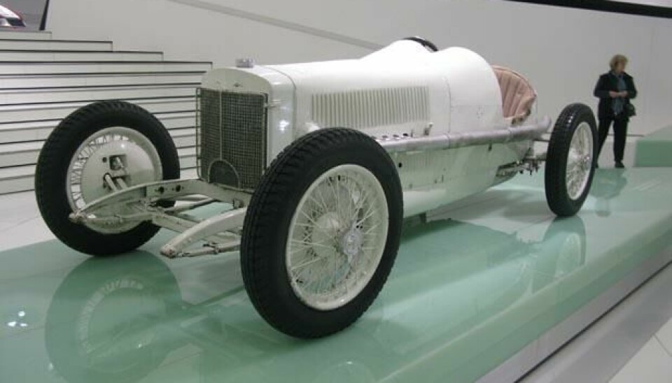Porsche MuseumPorsche bygde racerbiler for Mercedes-Benz også. Men med sine Auto Union ble han den største Mercedes-motstanderen på Grand Prix banene i 30-årene. Foto: Jon Winding-Sørensen