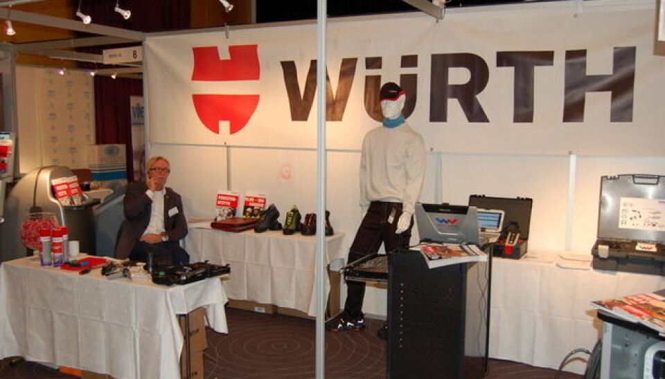 Würth på plass klar for innrykk under Servicemarked12 Würth på plass klar for innrykk under Servicemarked12