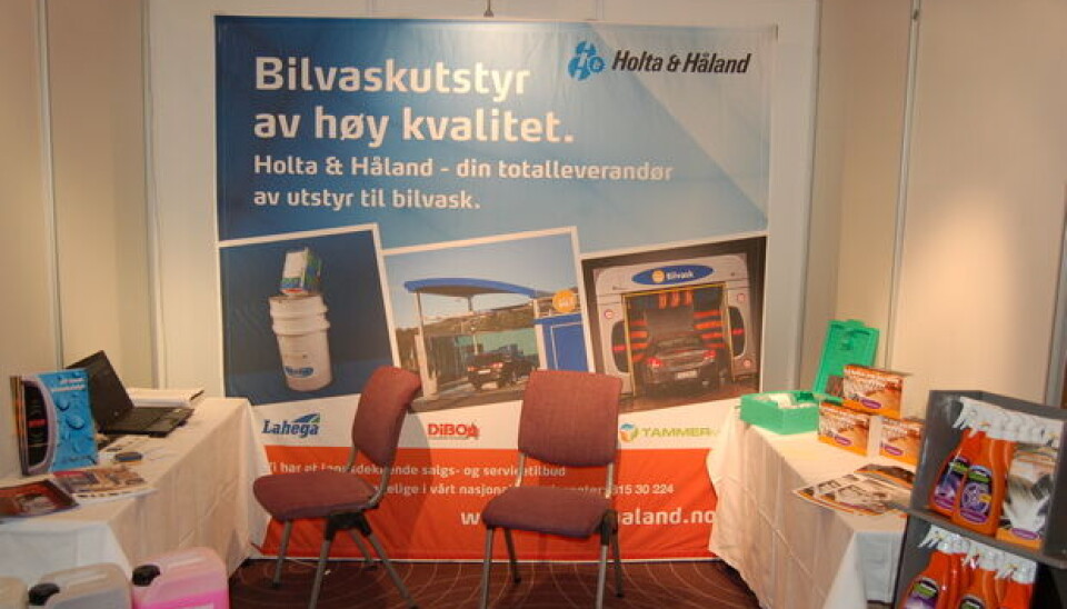 Holta & Håland hadde også stand på Servicemarked12 Holta & Håland hadde også stand på Servicemarked12