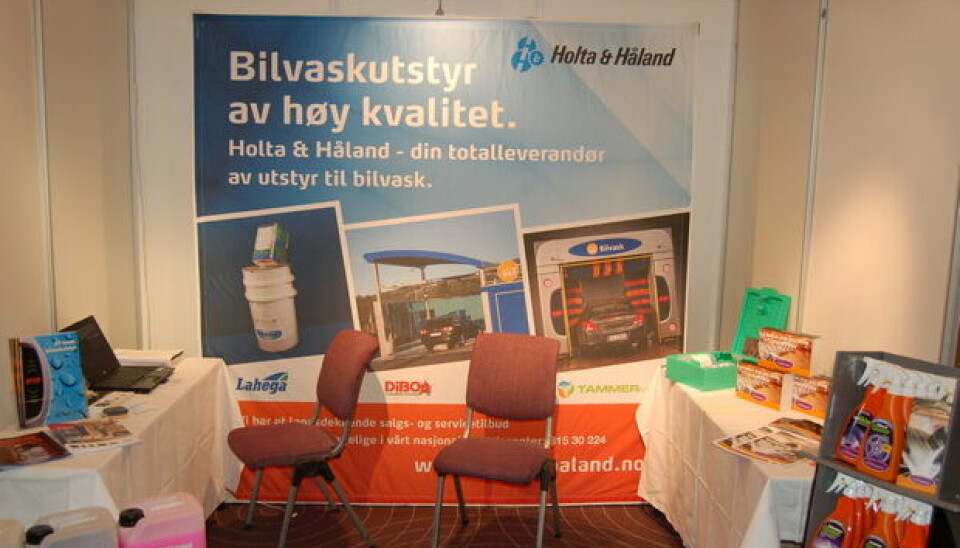 Holta & Håland hadde også stand på Servicemarked12