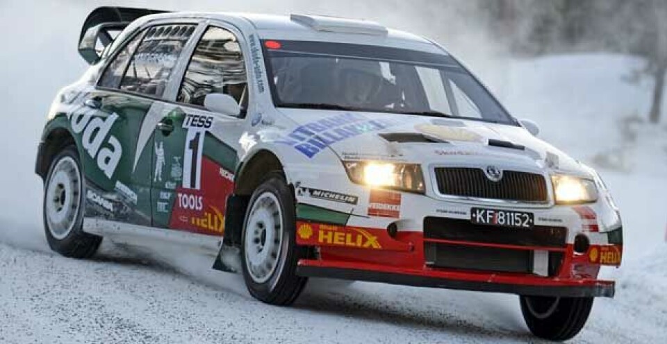 Svensk seier i Sigdalsrally