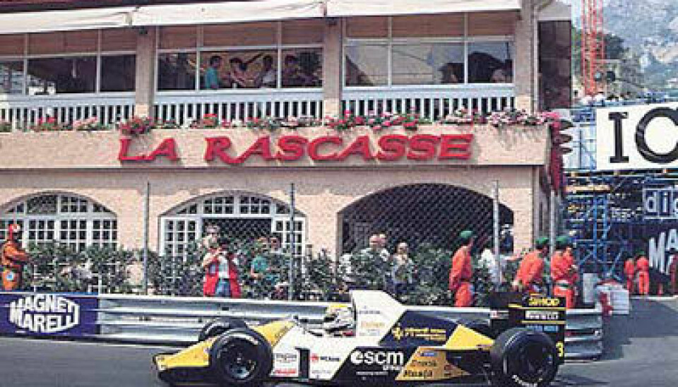 Martini i M189 i Monaco GP