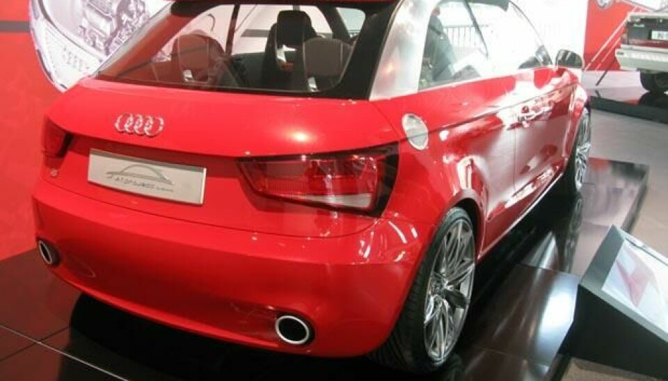 Audi quattro 30 årI 2007 viste Audi denne Quattro-prototypen på IAA. I dag kjenner vi den som Audi A1-forgjengeren.