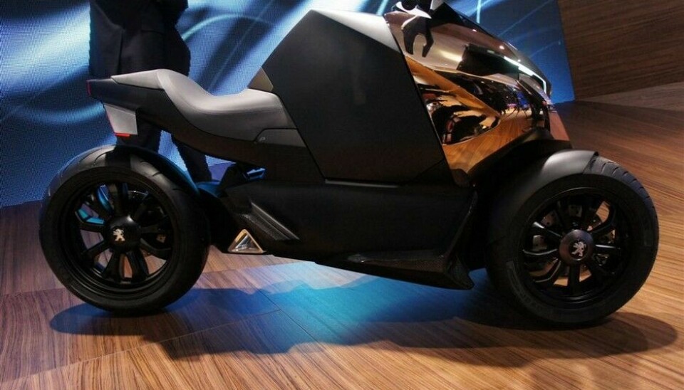Peugeot Onyx sykkel og scooter