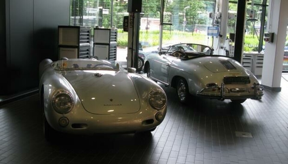 Porsche MuseumGlimt fra restaureringsverkstedet på Porsche-museetFoto: Jon Winding-Sørensen Porsche MuseumGlimt fra restaureringsverkstedet på Porsche-museetFoto: Jon Winding-Sørensen