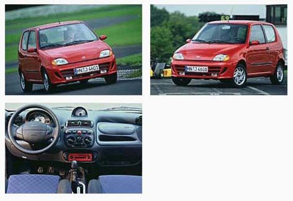 Fiat Seicento Schumacher Special