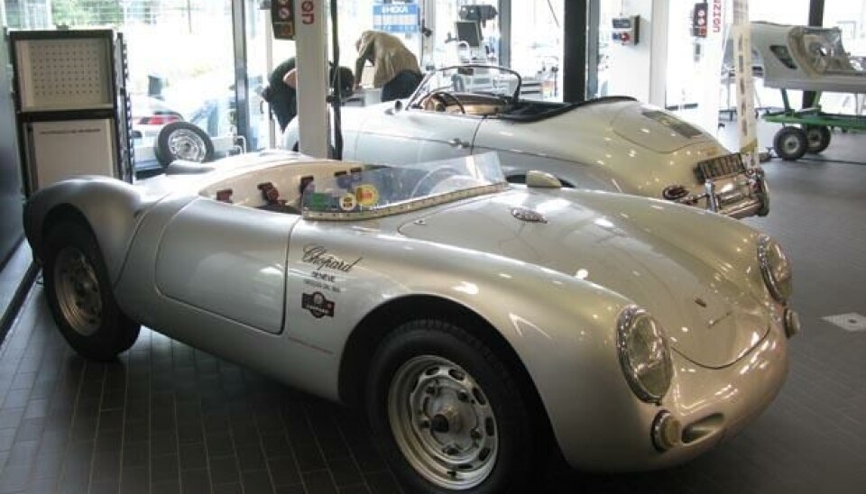 Porsche MuseumGlimt fra restaureringsverkstedet på Porsche-museetFoto: Jon Winding-Sørensen Porsche MuseumGlimt fra restaureringsverkstedet på Porsche-museetFoto: Jon Winding-Sørensen
