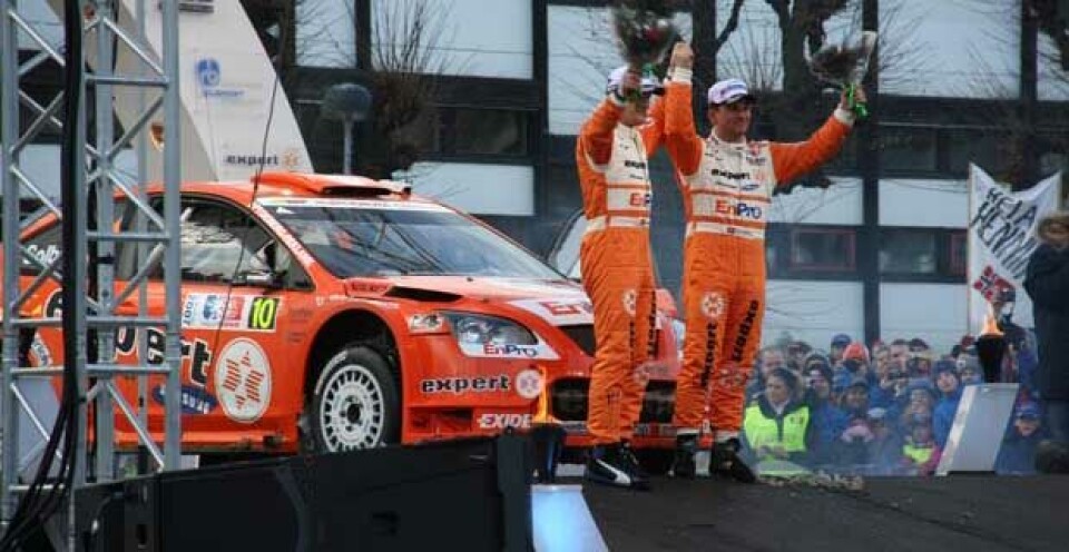 Mange norske i Rally Norway