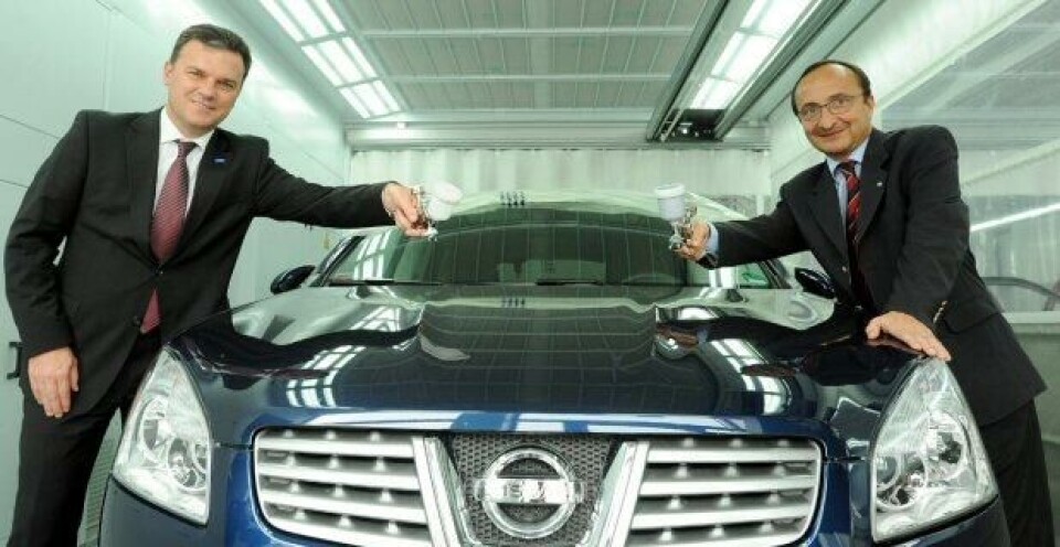 Glasurit med Nissan-avtale