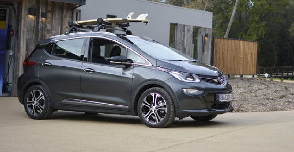 Dårlig nytt om Ampera-e