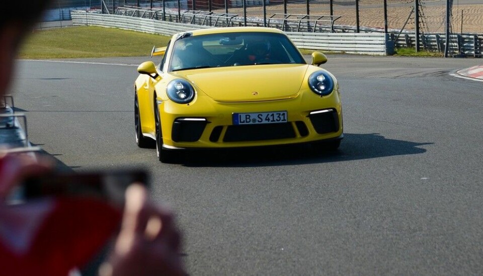 Porsche 911 GT3 setter ny rekord rundt Nürburgring