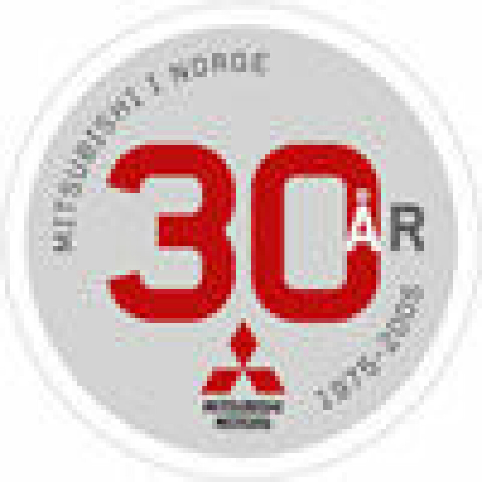 Mitsubishi 30 år i Norge