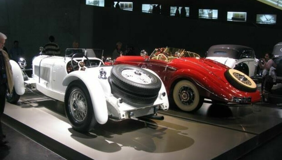 Fra Mercedes-Benz museet