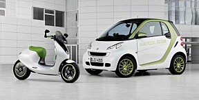 Elektrisk tohjuling fra Smart