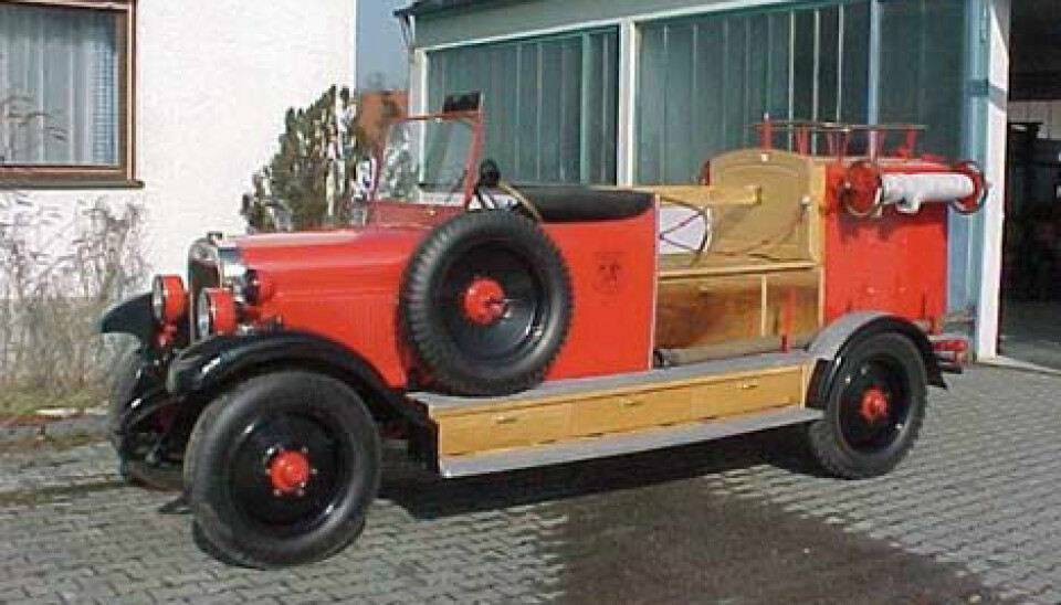 Opel 10-40 brannbil 1928