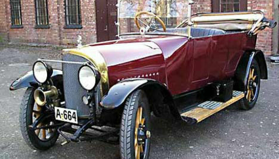 Opel 8-25 1922, norsk