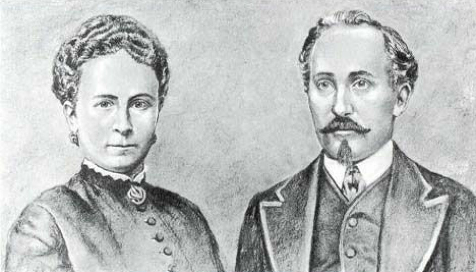Sophie og Adam Opel 1868