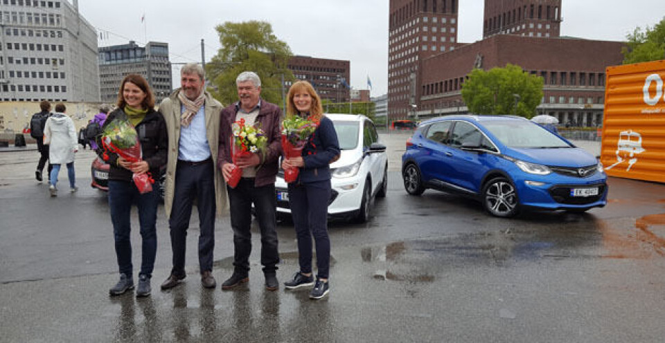 Første Ampera-e levert