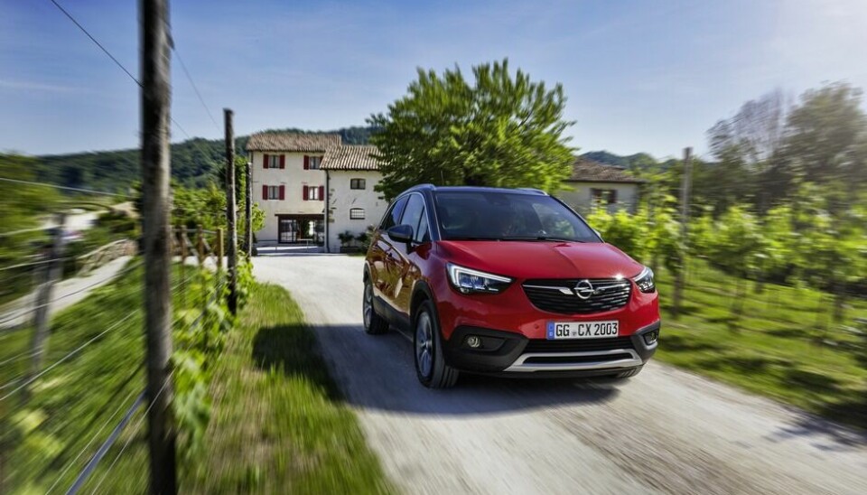 Prøvekjørt: Opel Crossland X