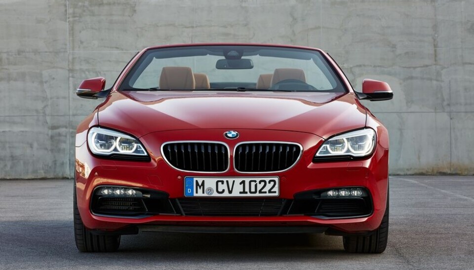 BMW 6-serie facelift
