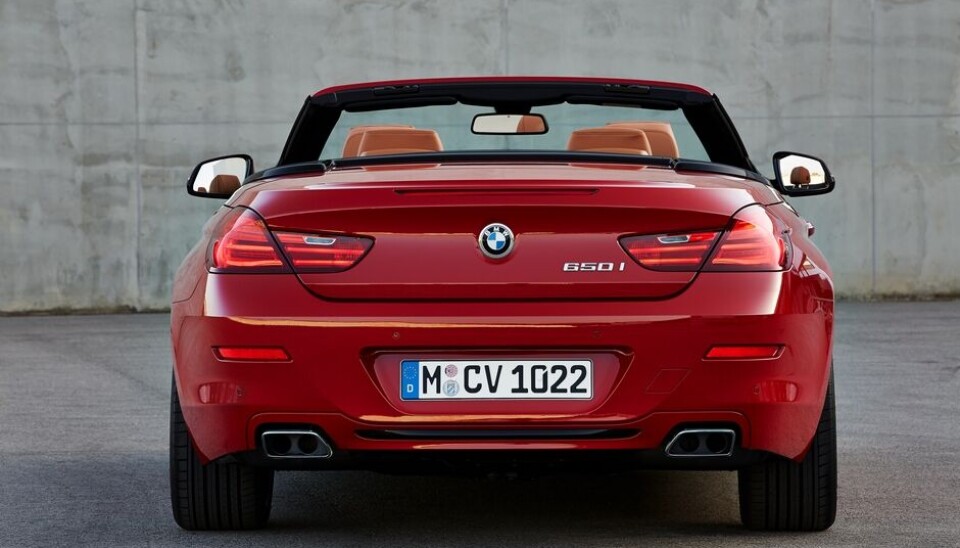 BMW 6-serie facelift