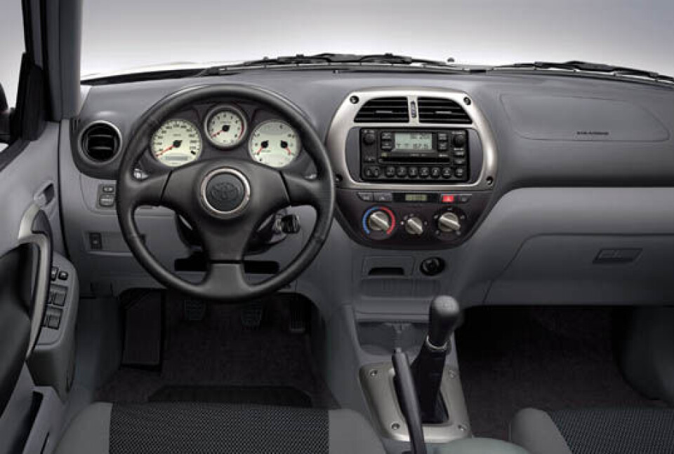 Toyota RAV4 interiør